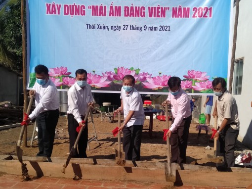 Khởi công xây dựng “Mái ấm đảng viên”