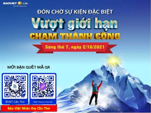 Đón chờ sự kiện đặc biệt "Vượt giới hạn, chạm thành công"