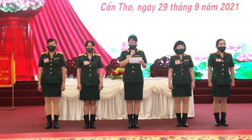 Đại hội Phụ nữ Bộ Chỉ huy Quân sự thành phố nhiệm kỳ 2021-2026