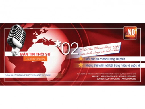 Báo Nhân Dân ra mắt bản tin thời sự hằng ngày trên các kênh podcast Báo Nhân Dân ra mắt bản tin thời sự hằng ngày trên các kênh podcast