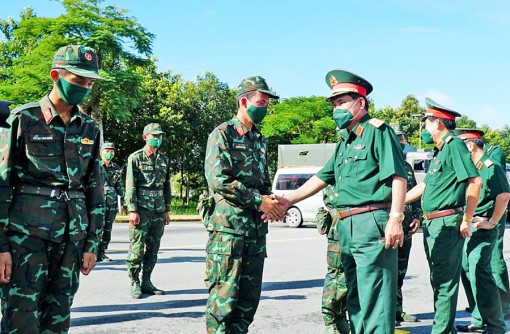 យោធ​ភូមិ​ភាគ​ ៩ ចេញ​ទ័ព​ទៅ​ជួយ​ទីក្រុង​ហូជីមិញ​បង្ការ​ ប្រ​ឆាំង​ជំងឺ​ COVID-១៩