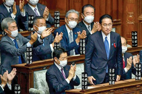 Ông Kishida chính thức trở thành Thủ tướng Nhật