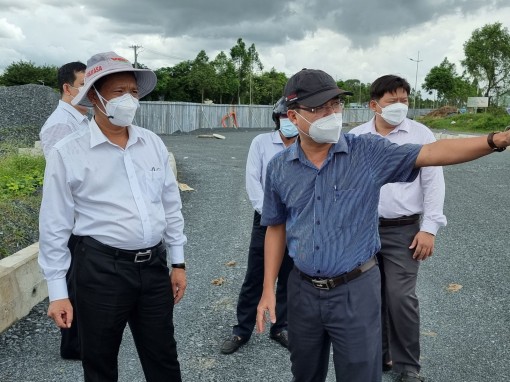 Lãnh đạo thành phố kiểm tra công tác giải phóng mặt bằng các công trình trên địa bàn quận Bình Thủy