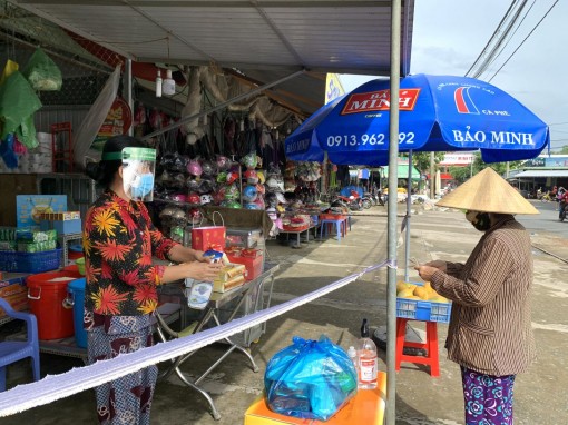 Đảm bảo an toàn phòng, chống dịch khi mở lại chợ truyền thống