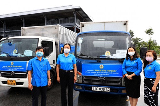 Trên 150 triệu đồng hỗ trợ người lao động về quê và người lao động gặp khó khăn