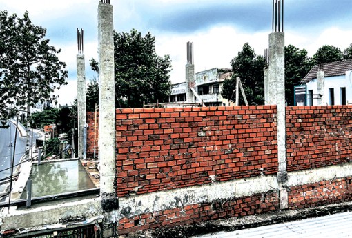 Giá trị sản xuất ngành xây dựng giảm 18,81%