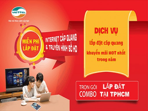 Đăng ký lắp đặt dịch vụ internet Viettel tốc độ cao với giá siêu ưu đãi