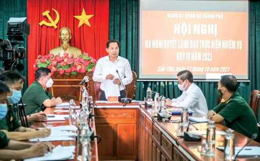 Tiếp tục tăng cường công tác sẵn sàng chiến đấu của lực lượng vũ trang thành phố