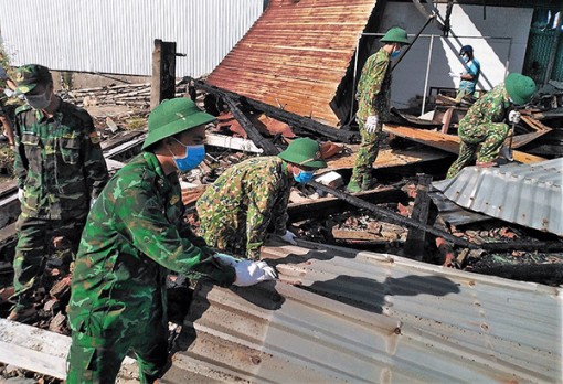 Cà Mau: Liên tục xảy ra cháy nhà khu vực biên giới biển