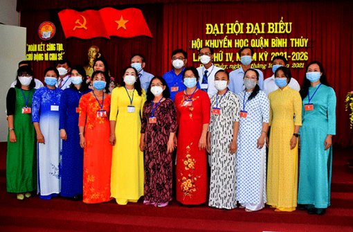 Ðại hội đại biểu Hội Khuyến học quận Bình Thủy lần thứ IV, nhiệm kỳ 2021-2026