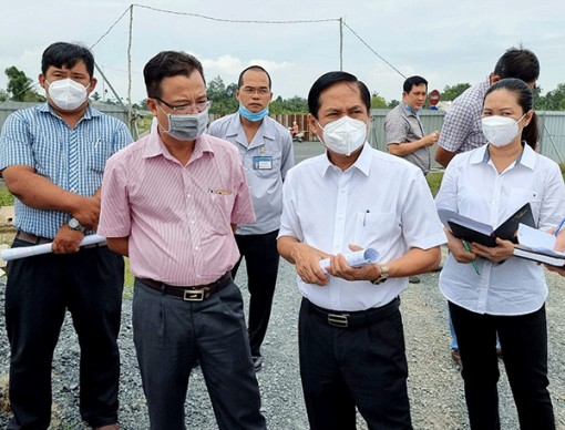 Lãnh đạo thành phố kiểm tra, tháo gỡ khó khăn các công trình thuộc Dự án 3 trên địa bàn quận Bình Thủy