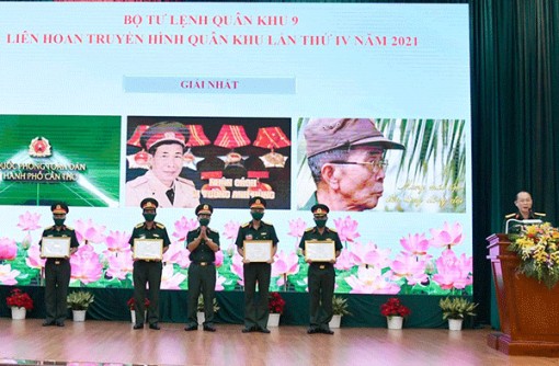 Bế mạc Liên hoan Truyền hình Quân khu 9 lần thứ IV