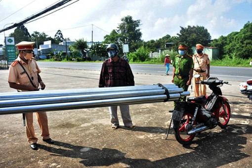 Tuần tra, kiểm soát lưu động khép kín địa bàn