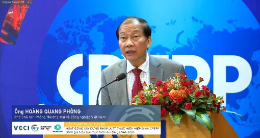 Hoàn thiện thể chế, tận dụng tốt hơn các cơ hội từ CPTPP