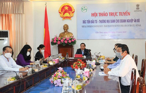 Xúc tiến đầu tư - thương mại với doanh nghiệp Ấn Độ