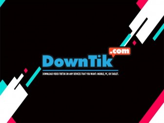 Hướng dẫn download video TikTok at Downtik.com