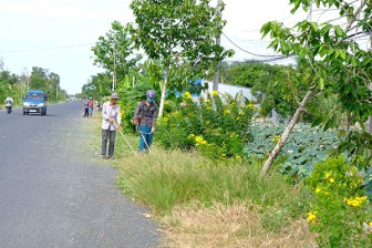 Nỗ lực hoàn thành xã nông thôn mới nâng cao