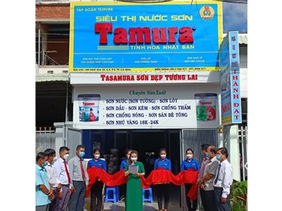 Tập đoàn Tamura mở thêm Siêu thị nước sơn tại TP Cà Mau
