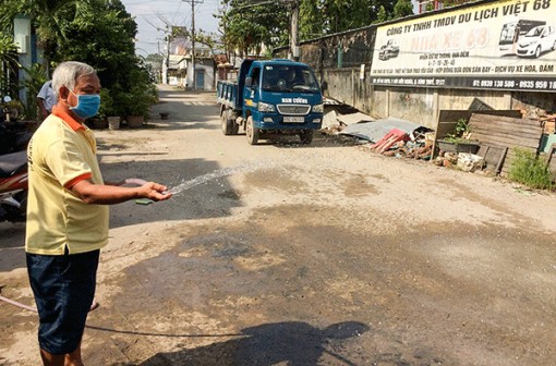 Kinh doanh vật liệu xây dựng gây ô nhiễm môi trường