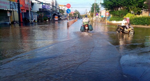 Triều cường đầu tháng 11 âm lịch sẽ lên cao vượt báo động III ở khu vực ĐBSCL