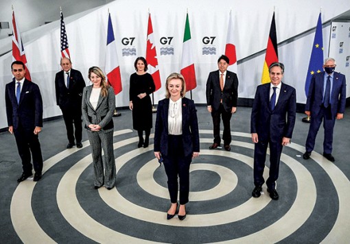 G7 gia tăng áp lực lên Nga xung quanh vấn đề Ukraine