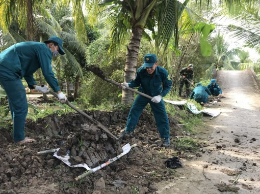 Nâng cao hiệu quả công tác quân sự, quốc phòng địa phương