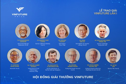 Công bố lễ trao giải VinFuture lần I - vinh danh 4 công trình khoa học phụng sự nhân loại năm 2021