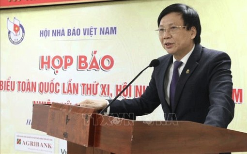 Ðại hội XI Hội Nhà báo Việt Nam diễn ra từ ngày 29 đến 31-12 tại Hà Nội