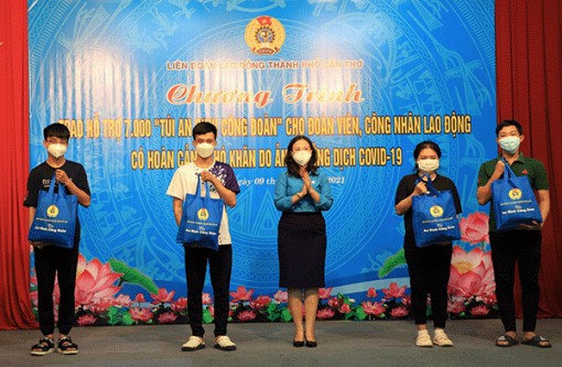 Ðảm bảo an sinh và phúc lợi xã hội cho đoàn viên, người lao động