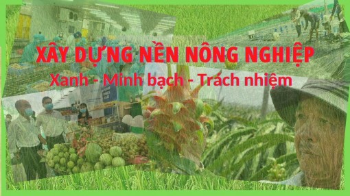 Xây dựng nền nông nghiệp Xanh - Minh bạch - Trách nhiệm