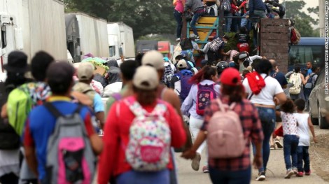 Gần 1 triệu người Trung Mỹ di cư