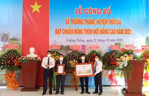 Phấn đấu năm 2022 cả nước có trên 73% xã nông thôn mới