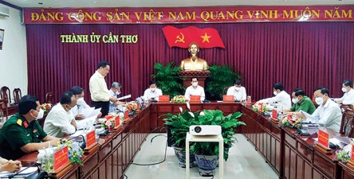 Ban Thường vụ Thành ủy cho ý kiến một số vấn đề quan trọng