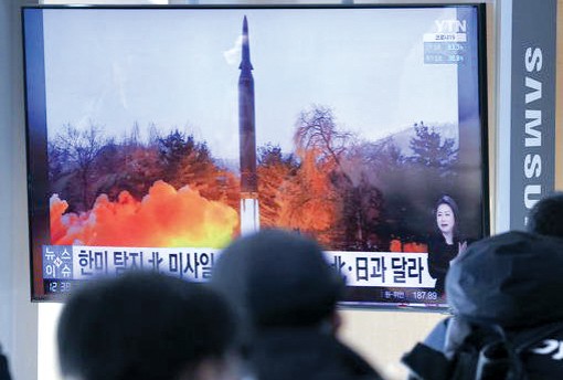 Triều Tiên phóng 2 tên lửa đạn đạo tầm ngắn