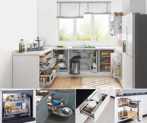 Flexhouse VN - địa chỉ mua phụ kiện tủ bếp thông minh uy tín tại Việt Nam