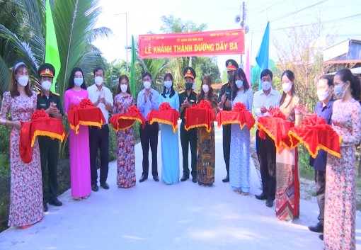 Khánh thành các công trình Tết Quân Dân năm 2022