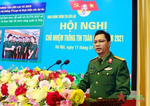 Bổ nhiệm Tư lệnh Bộ Tư lệnh Tác chiến không gian mạng-Bộ Quốc phòng