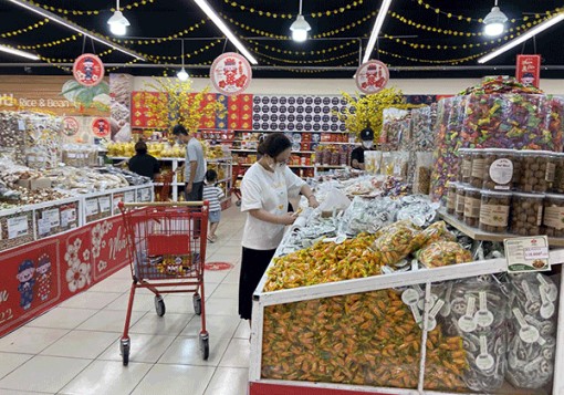 Doanh thu bán lẻ hàng hóa và dịch vụ tiêu dùng tăng nhờ sức mua Tết