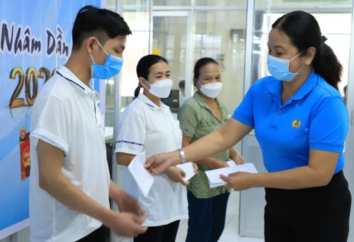 Nhiều hoạt động chăm lo, hỗ trợ công đoàn viên, người lao động vui đón Tết