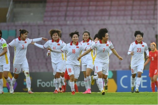 Tuyển nữ Việt Nam tự tin cho vòng đấu play-off tranh vé dự World Cup 2023