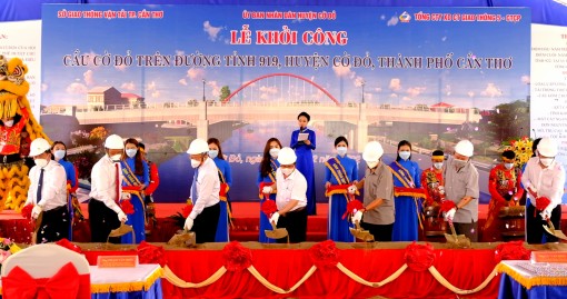 Cần Thơ: Khởi công dự án cầu Cờ Đỏ hơn 165 tỉ đồng
