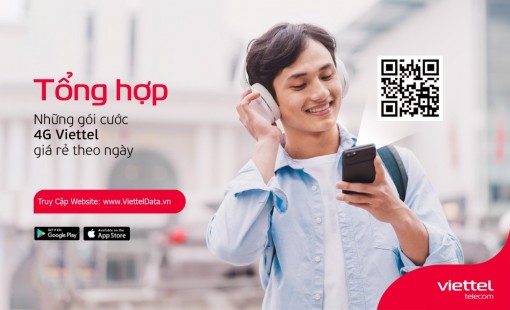 Cú pháp đăng ký 4G Viettel 1 ngày để vào mạng Internet