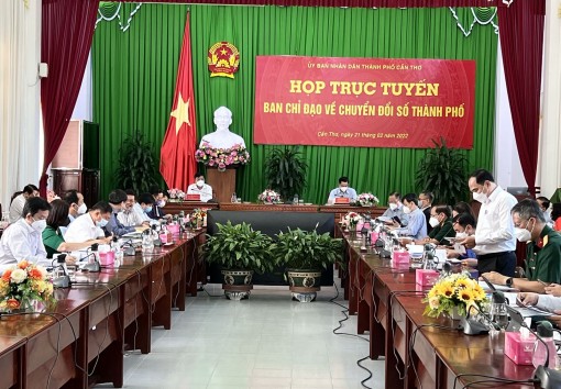 TP Cần Thơ đẩy mạnh chuyển đổi số trong năm 2022