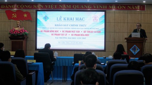 Khảo sát chính thức phục vụ đánh giá các chương trình đào tạo Trường Đại học Cần Thơ