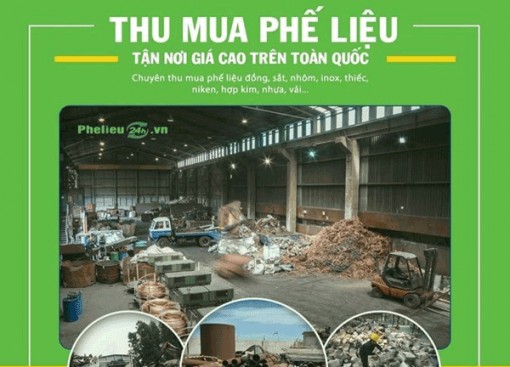 Tìm hiểu thông tin về Công ty Thu mua phế liệu 24h