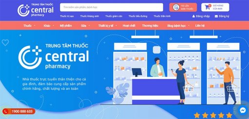 Động lực và tiềm năng tăng trưởng của mô hình nhà thuốc online - offline Central Pharmacy