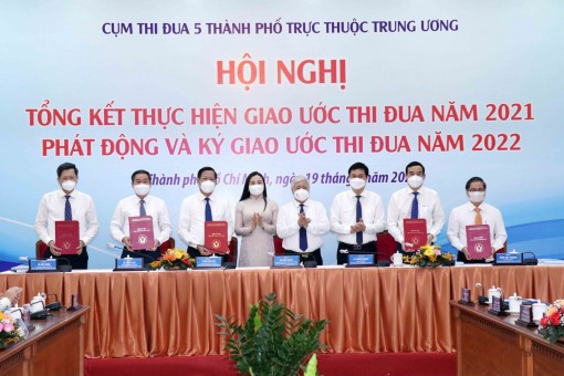 5 thành phố trực thuộc Trung ương phát huy tính chủ động, sáng tạo, bám sát thực tiễn trong công tác thi đua, khen thưởng