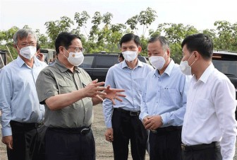 Thủ tướng Phạm Minh Chính thăm, làm việc tại tỉnh Bình Phước