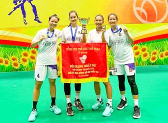 HCV quốc gia đầu tiên của đội nữ bóng rổ U23 Cần Thơ