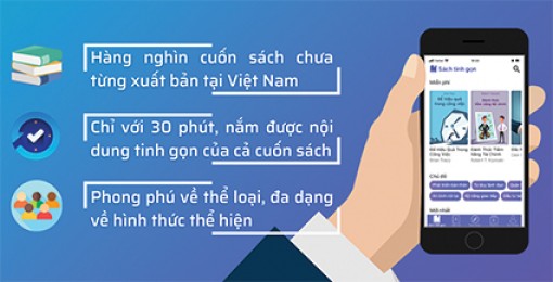 “Sách tinh gọn” - Xu thế mới cho làng sách Việt